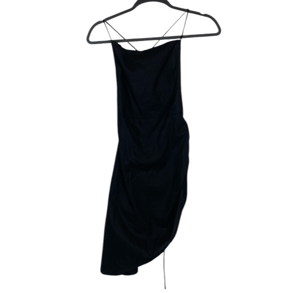 Lioness black strappy back mini dress - Picture 1 of 8